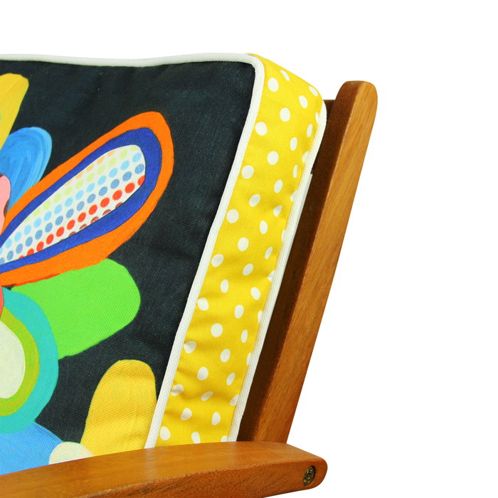 Aberto Design Cojín YM1072 Multicolor 42 x 42 cm